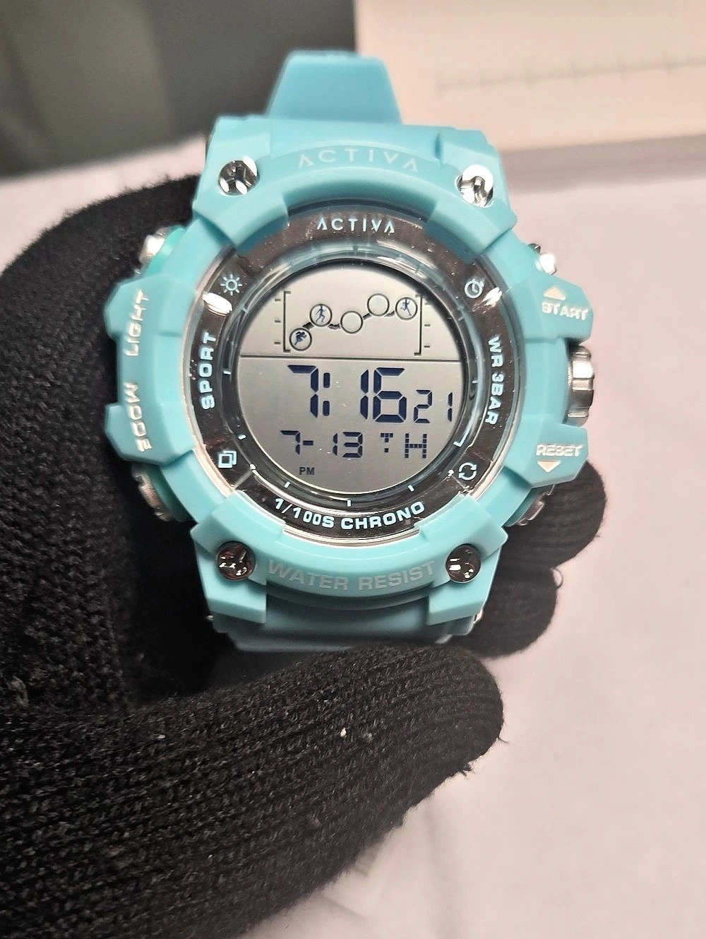 ACTIVA Digital Essentials Sport Watch Blue